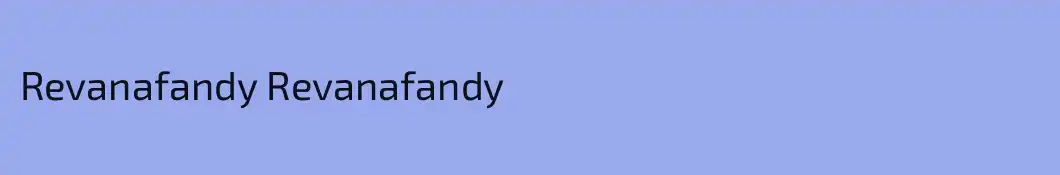 Revanafandy Revanafandy